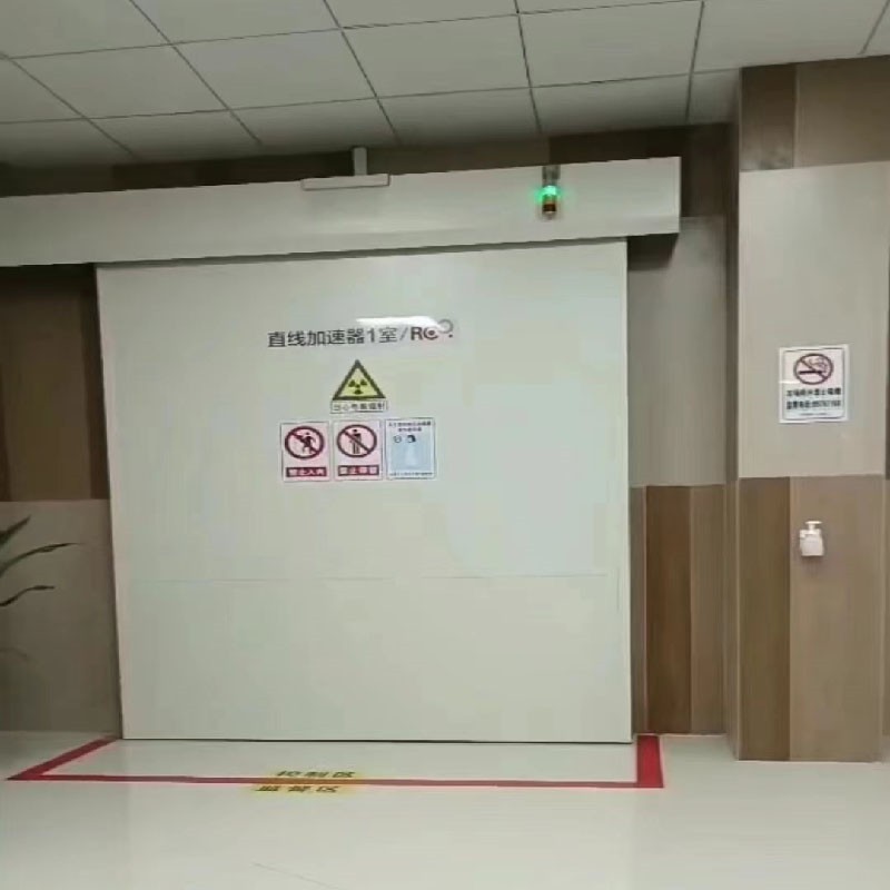 合川对开铅门